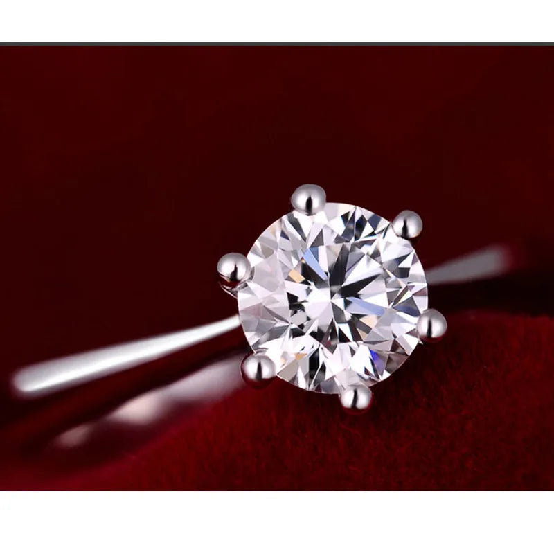 YAAMELI Zircon Wedding Engagement Ring