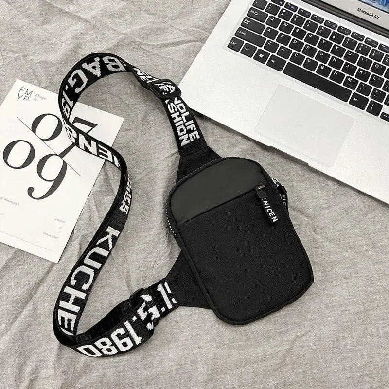 Urban Men's Shoulder Bag Waterproof & Mobile-Friendly