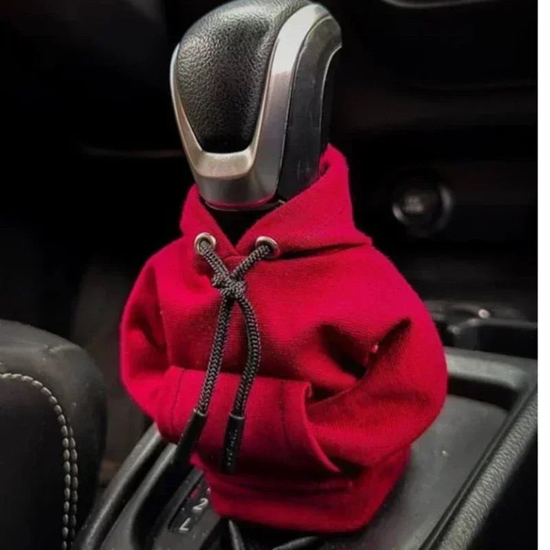 Hoodie Car Gear Car Shift Lever Cover