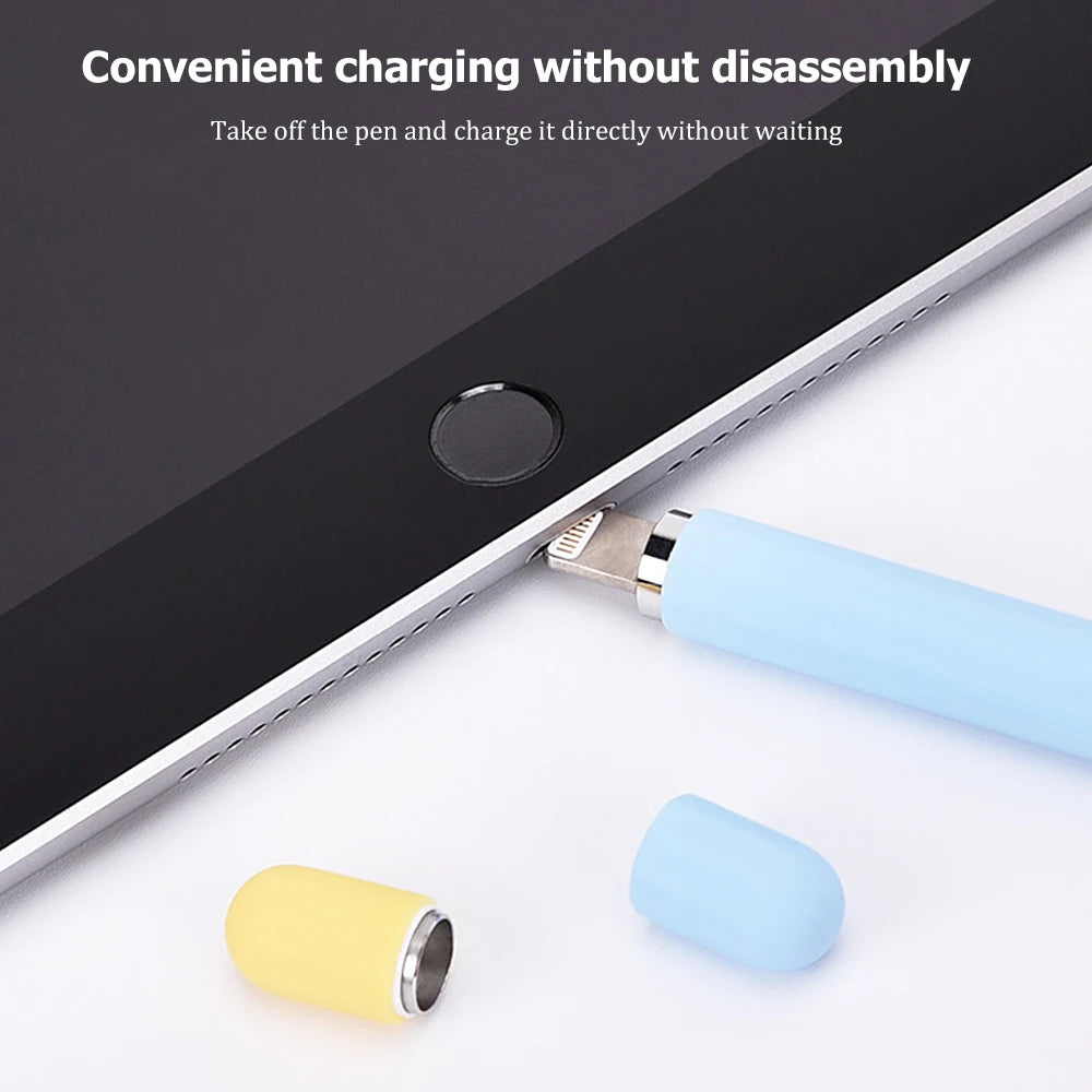 Silicone Case for Apple Pencil 1st & 2nd Gen Non-Slip & Protective
