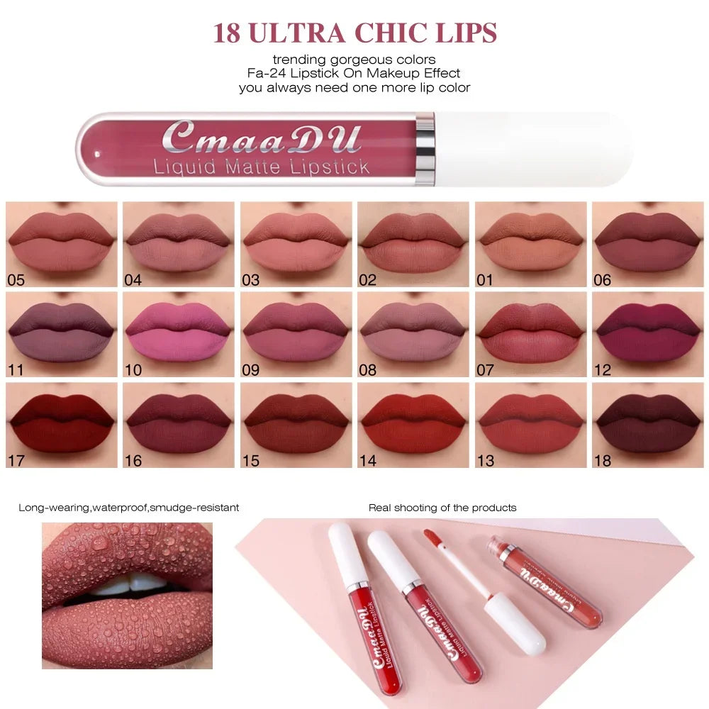 Sexy Long Lasting Velvet Matte Lip Gloss
