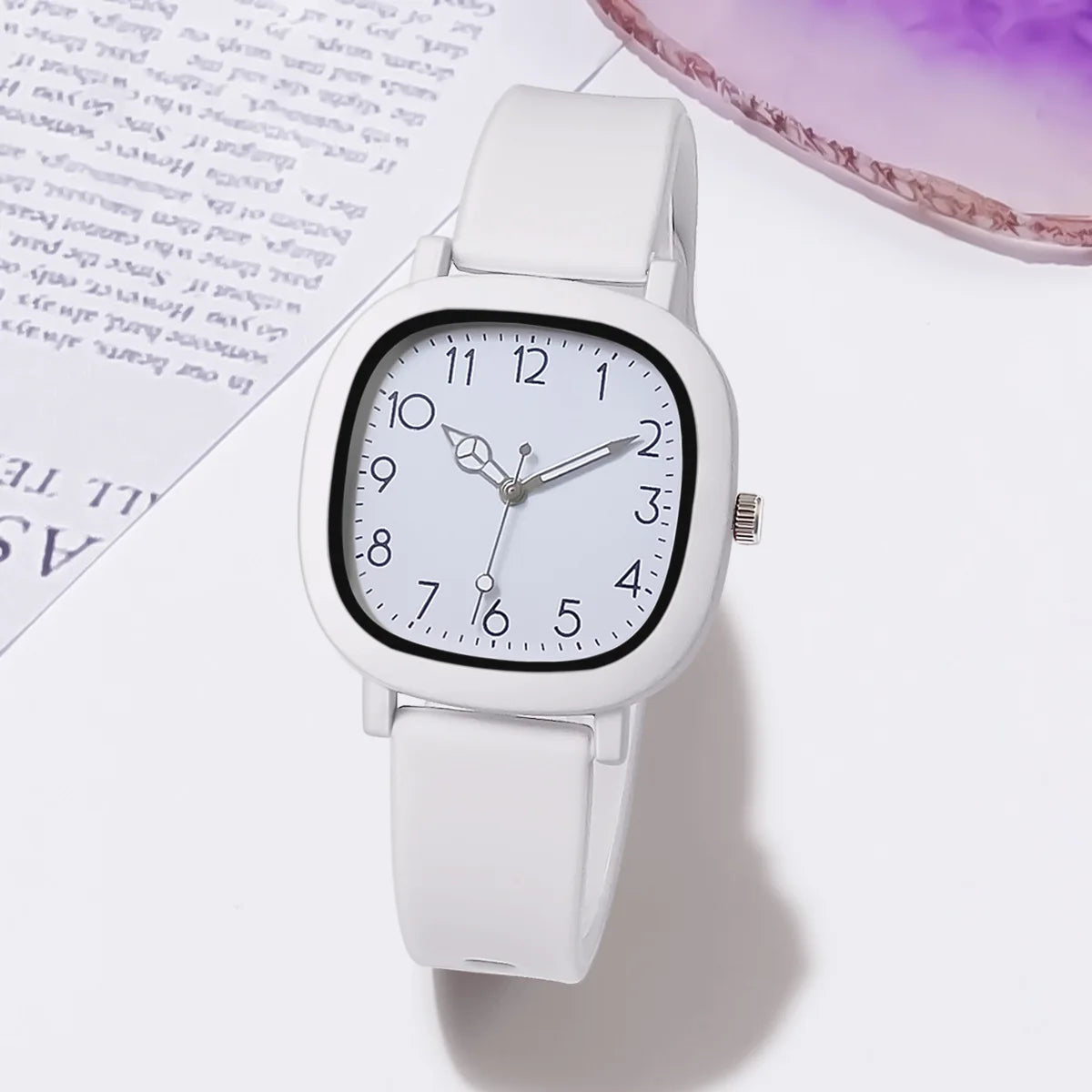 Cute Bear Ladies Watch Casual Jelly Style