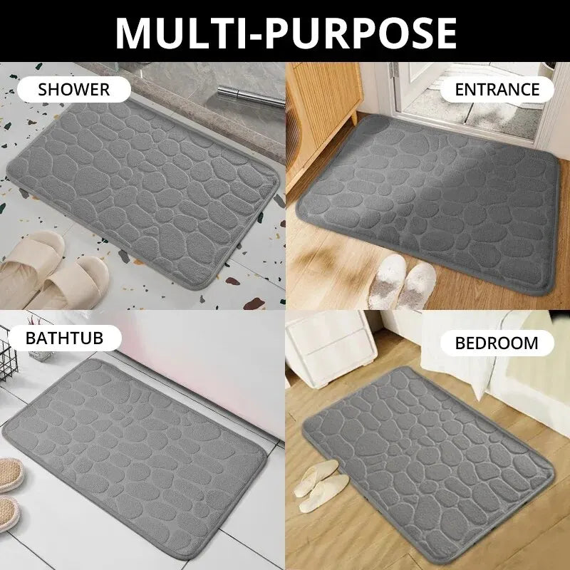 Living Room Non-Slip Mat Cobblestone Floor Mat Home Furnishings