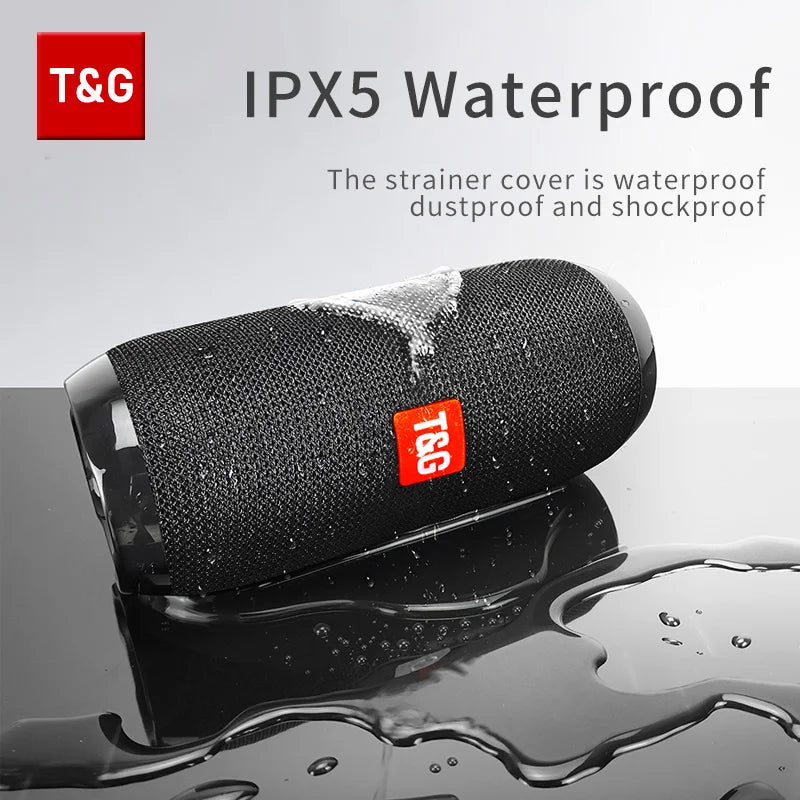 Portable True Wireless Sound Box Waterproof Loudspeaker