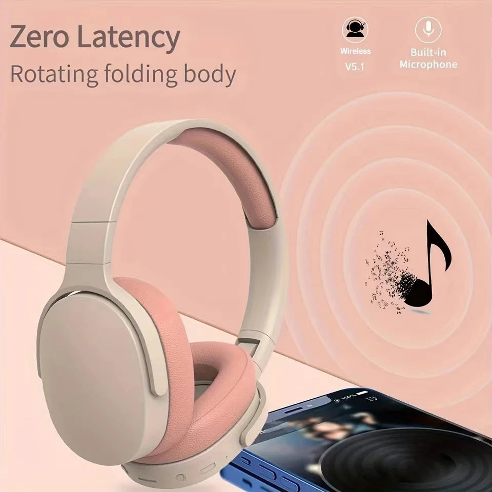 Over Ear HIFI Stereo Headsets True Sports With Earphones