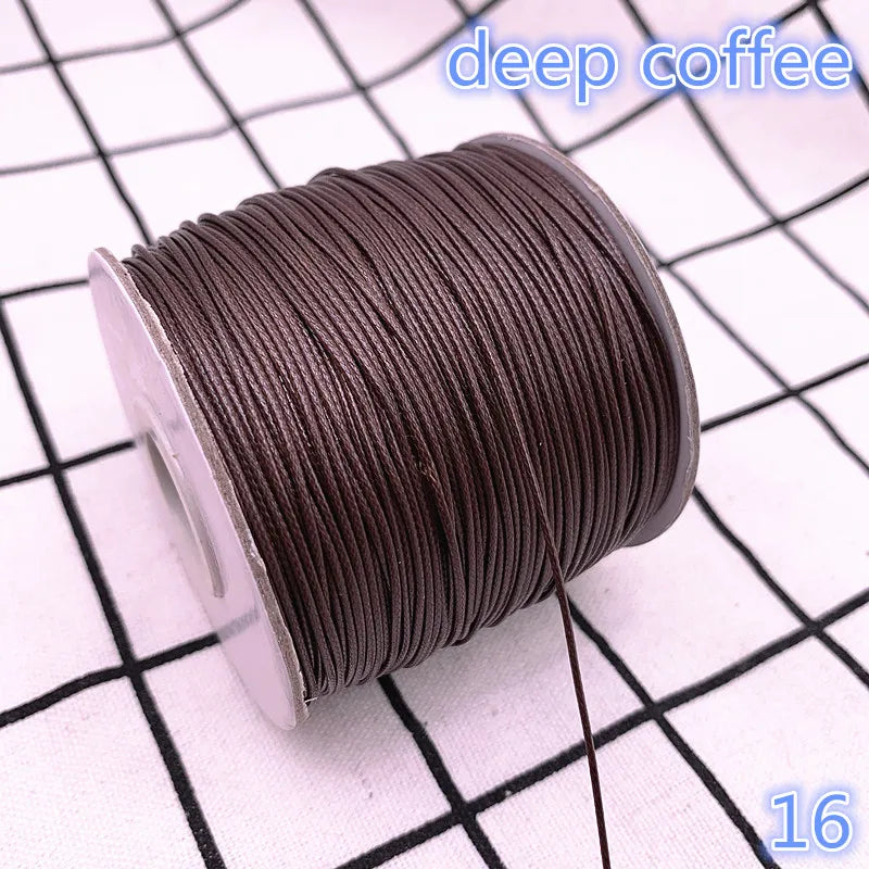 Waxed Cotton Cord for DIY Jewelry