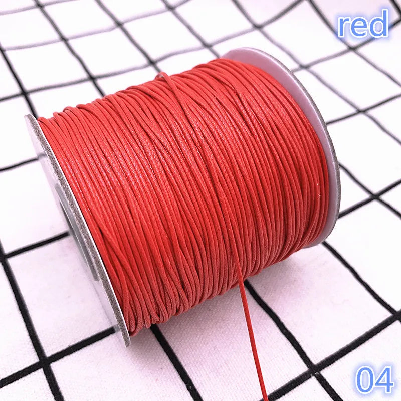 Waxed Cotton Cord for DIY Jewelry