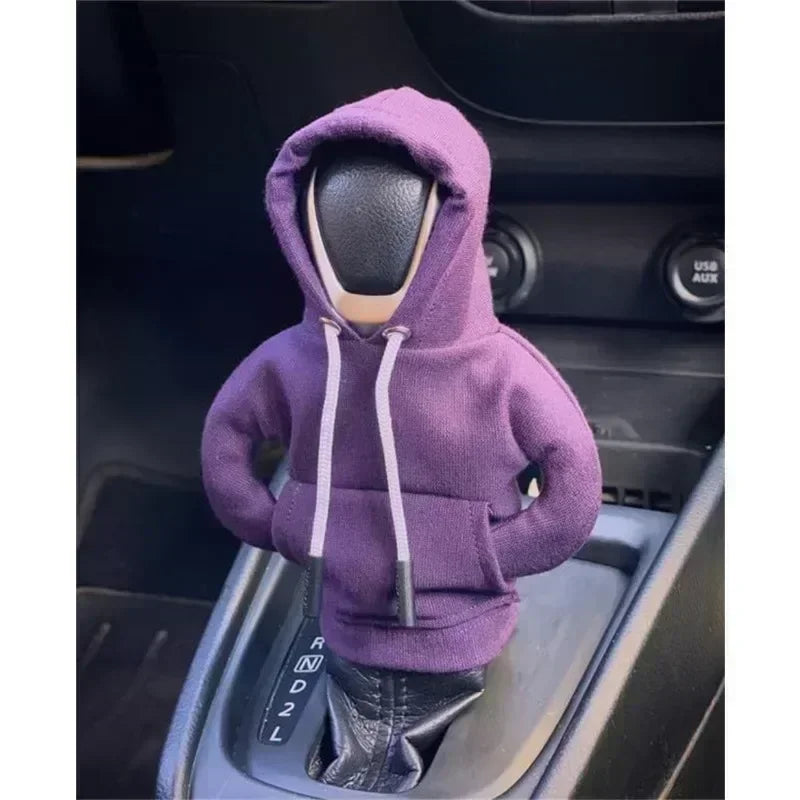 Hoodie Car Gear Car Shift Lever Cover