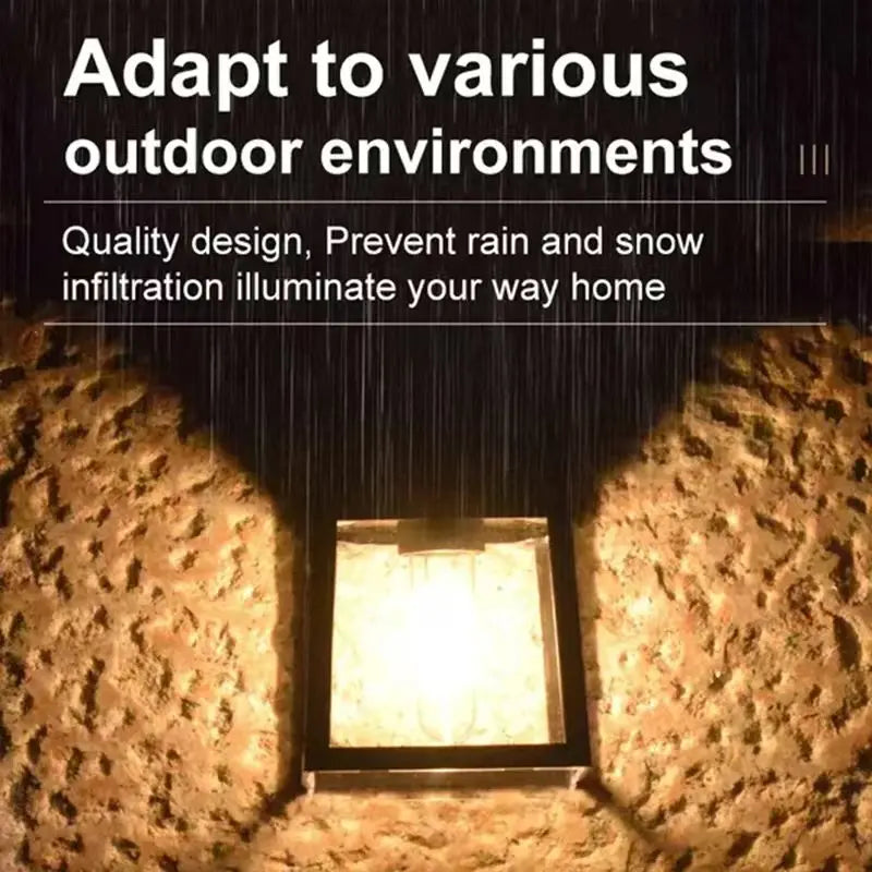 Powerful Outdoor Solar Garden Streetlight, Waterproof LED
