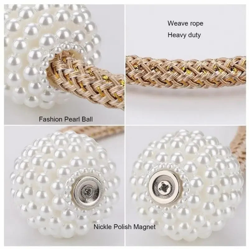Pearl Magnetic Curtain Clip