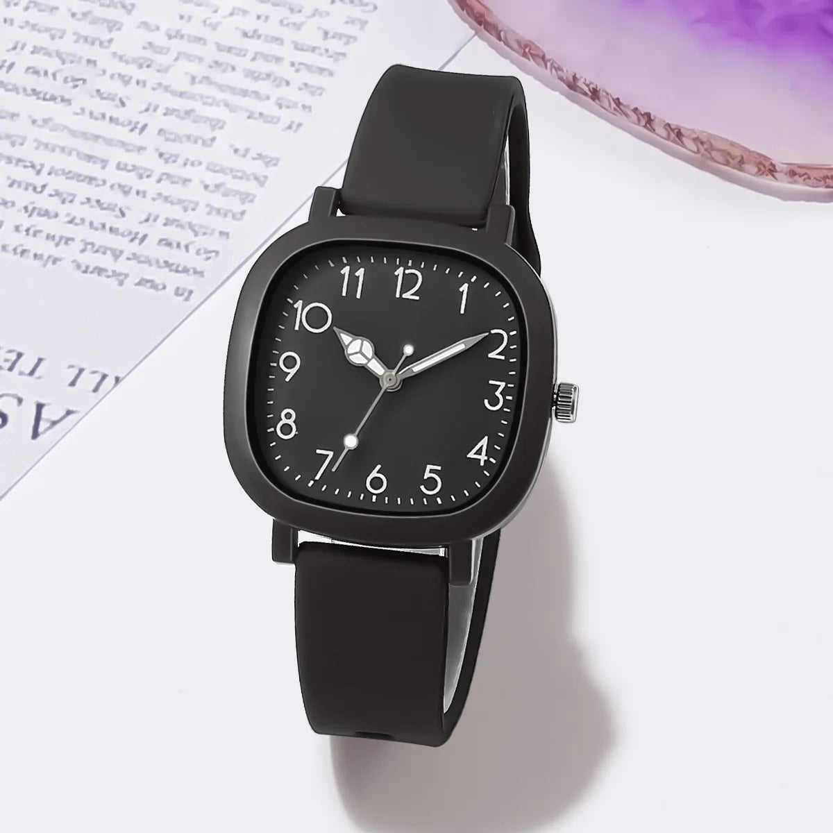 Cute Bear Ladies Watch Casual Jelly Style