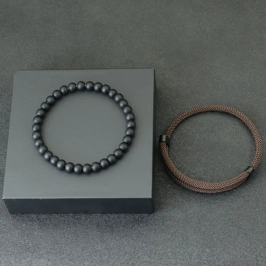 Men's Adjustable Lucky Thread Bracelet – Fashion Gift Accessory