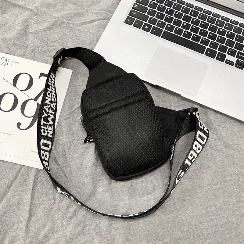 Urban Men's Shoulder Bag Waterproof & Mobile-Friendly