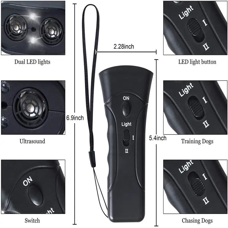 Dog Repeller LED Ultrasonic From Dogs