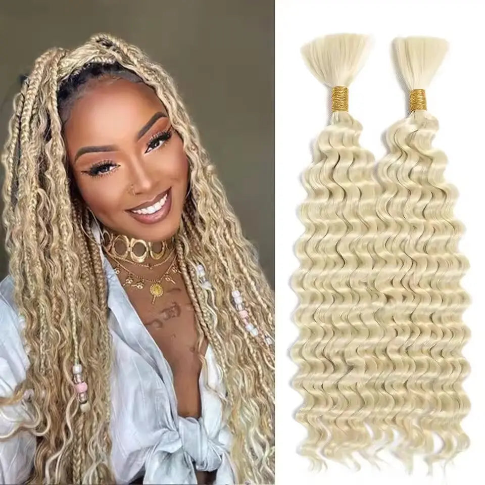 Synthetic 18" Deep Wave Braiding Hair