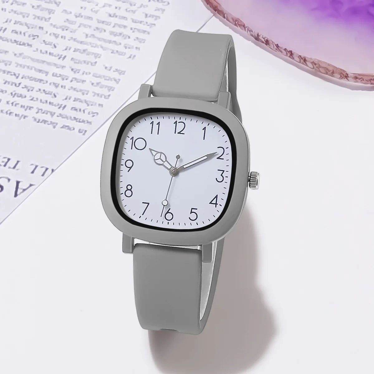 Cute Bear Ladies Watch Casual Jelly Style