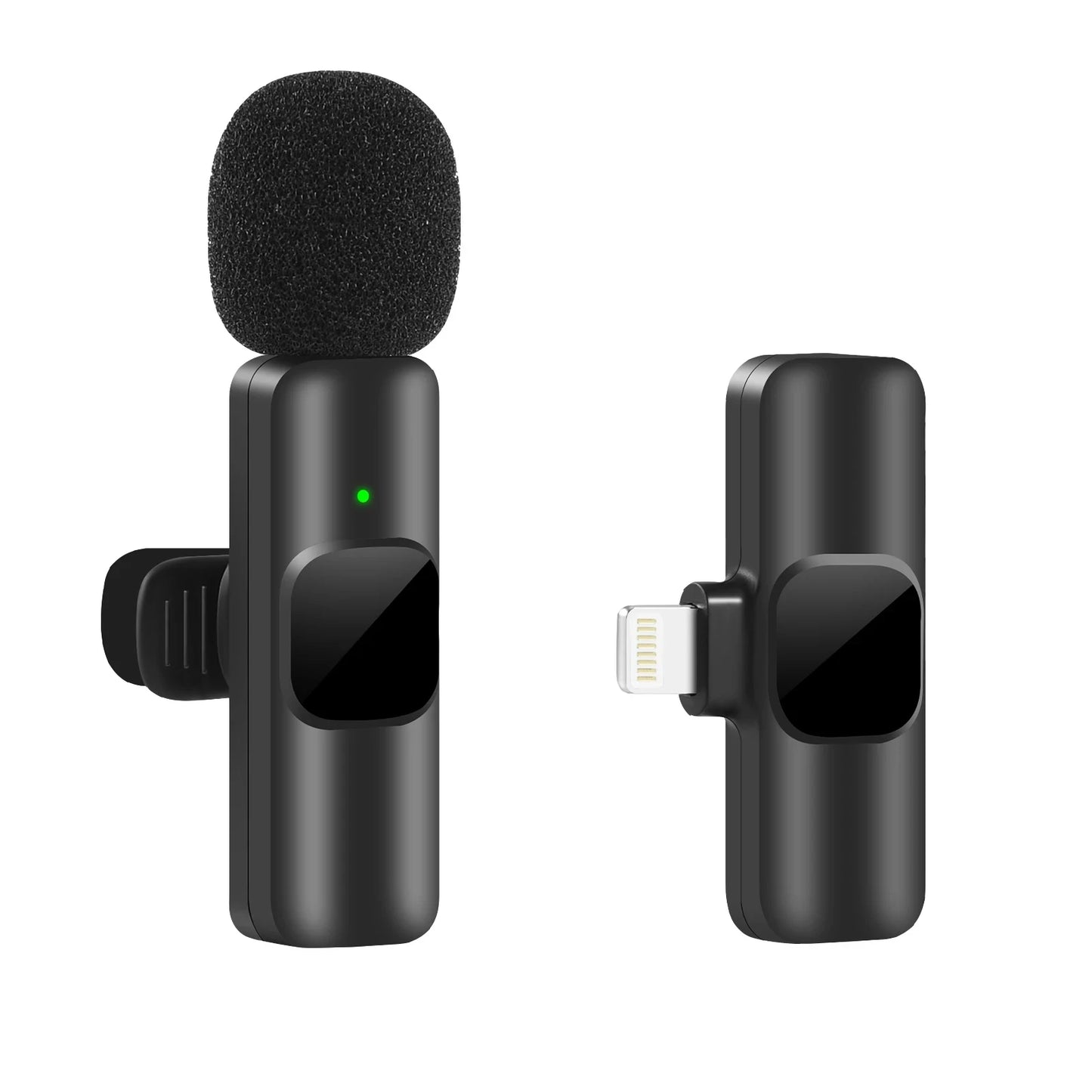 New Wireless Lavalier Microphone Portable Audio Video Recording Mini Mic