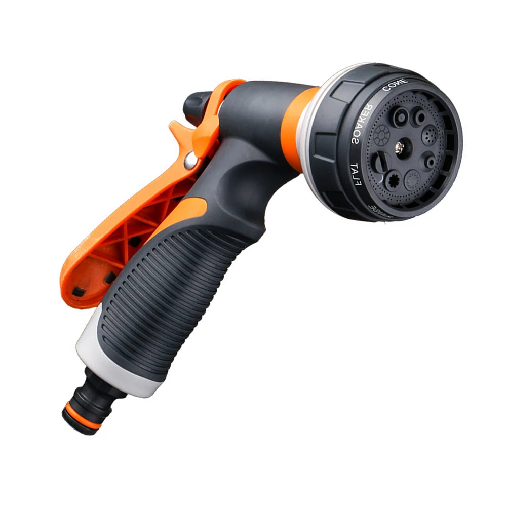 High-Pressure Garden Water Spray Gun Multi-Function Hose Nozzle
