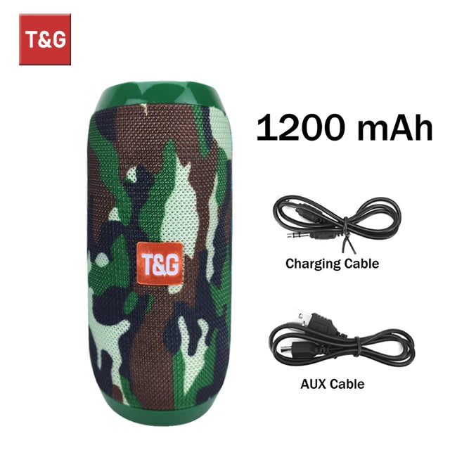 Portable True Wireless Sound Box Waterproof Loudspeaker