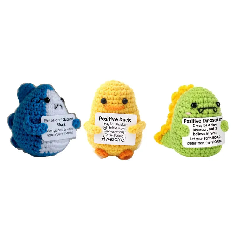 Positive Energy Potato Plush Knitting Doll