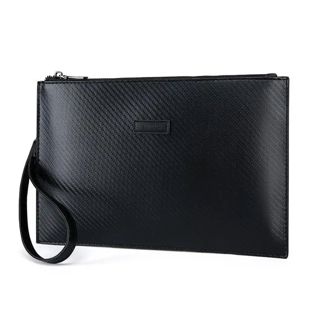 Men's Leather Business Clutch Bag