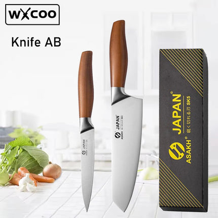 WXCOO Japanese Santoku Chef Knife