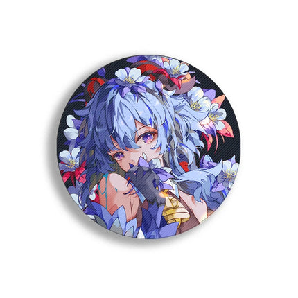 Genshin Impact Anime Brooch Pin