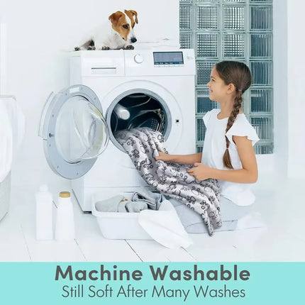 Fuzzy Comfort Dog Blanket Ultra-Soft