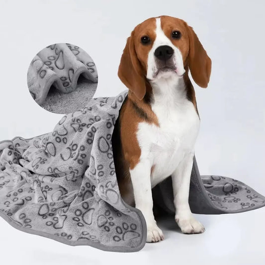 Fuzzy Comfort Dog Blanket Ultra-Soft