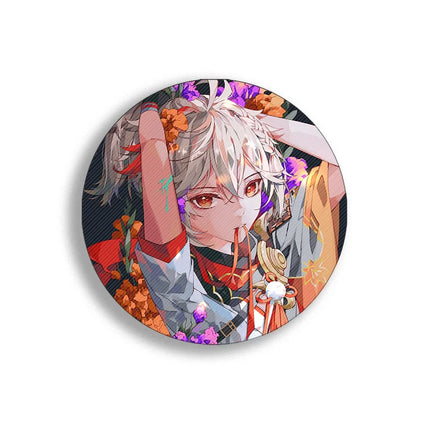 Genshin Impact Anime Brooch Pin