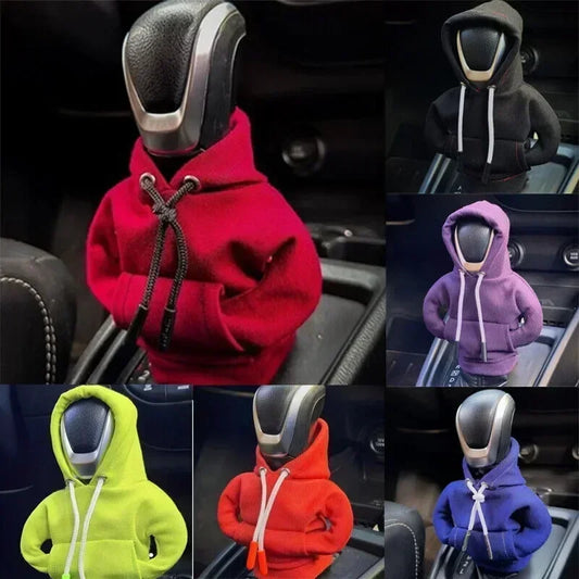 Hoodie Car Gear Car Shift Lever Cover