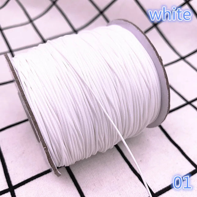 Waxed Cotton Cord for DIY Jewelry