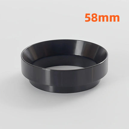 Coffee Dosing Ring – Anti-Spill Aluminum Powder Catcher (51mm/53mm/58mm)