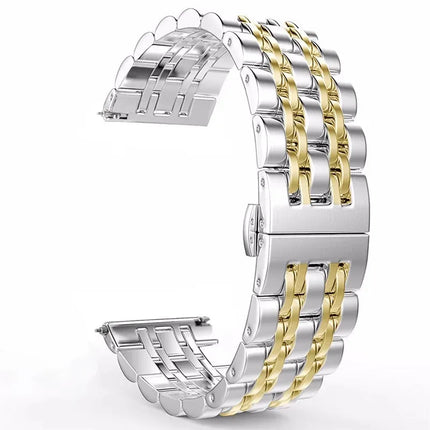 Stainless Steel Band for Samsung Galaxy Watch 3 4 5 – 20mm 22mm