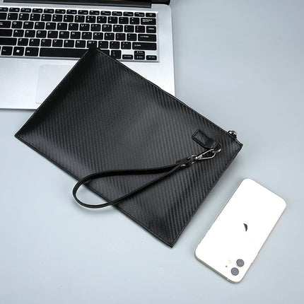 Men's Leather Business Clutch Bag