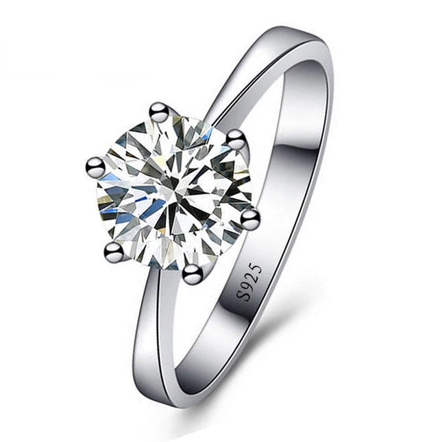 YAAMELI Zircon Wedding Engagement Ring