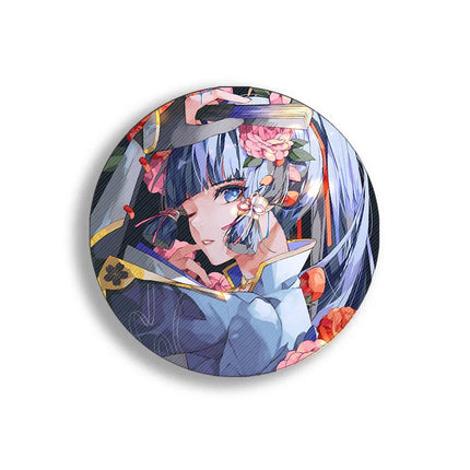 Genshin Impact Anime Brooch Pin