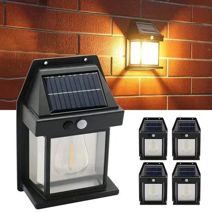 Powerful Outdoor Solar Garden Streetlight, Waterproof LED