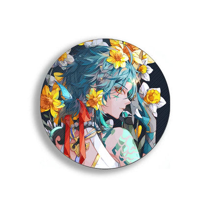 Genshin Impact Anime Brooch Pin