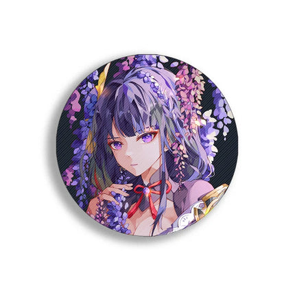 Genshin Impact Anime Brooch Pin