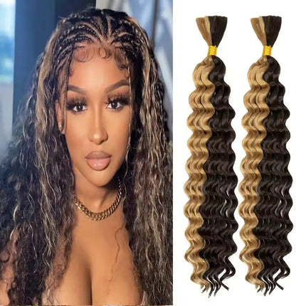 Synthetic 18" Deep Wave Braiding Hair