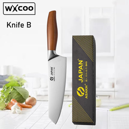 WXCOO Japanese Santoku Chef Knife