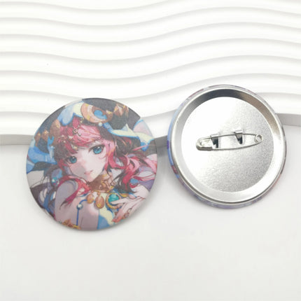 Genshin Impact Anime Brooch Pin