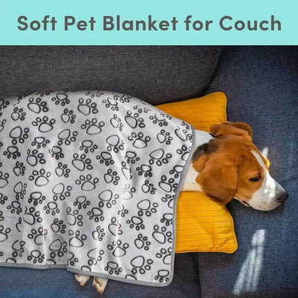Fuzzy Comfort Dog Blanket Ultra-Soft