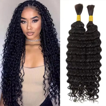 Synthetic 18" Deep Wave Braiding Hair