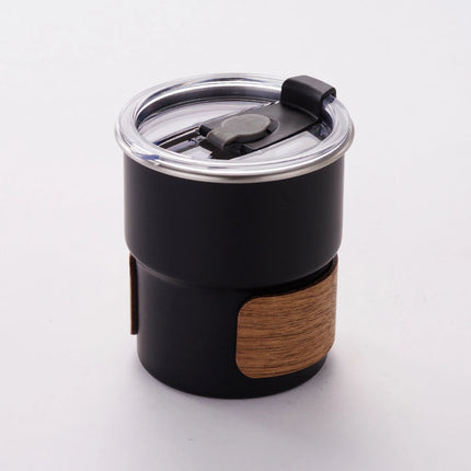Stainless Steel Coffe Mug with Lid Portable Heat Resistant for Outdoor Picnic