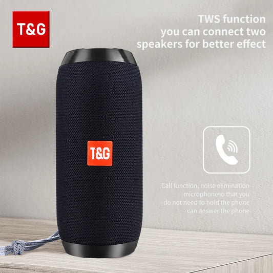 Portable True Wireless Sound Box Waterproof Loudspeaker