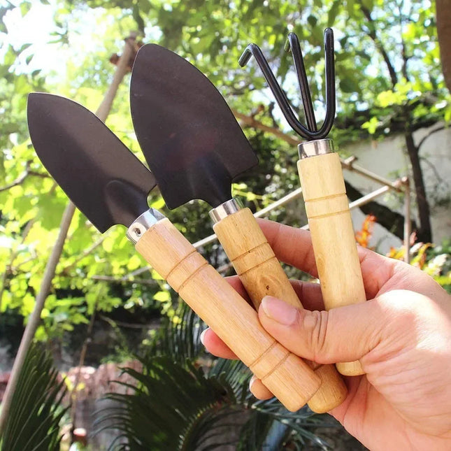 3Pcs Mini Garden Tool Set for Indoor Plants & Pots