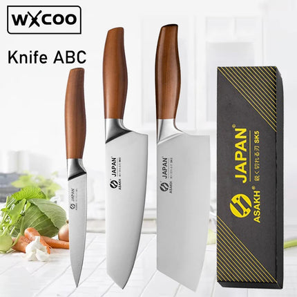WXCOO Japanese Santoku Chef Knife