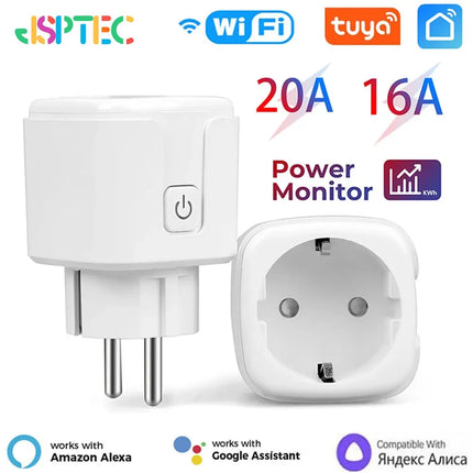 Tuya Smart Socket EU16A/20A Wifi Smart Plug